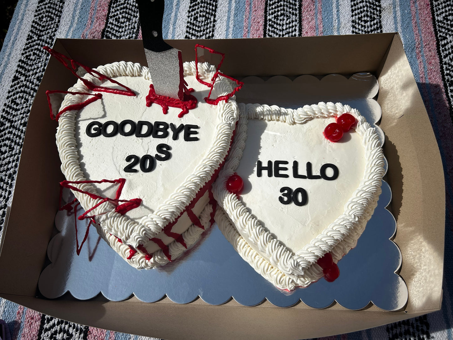 Red velvet custom cake