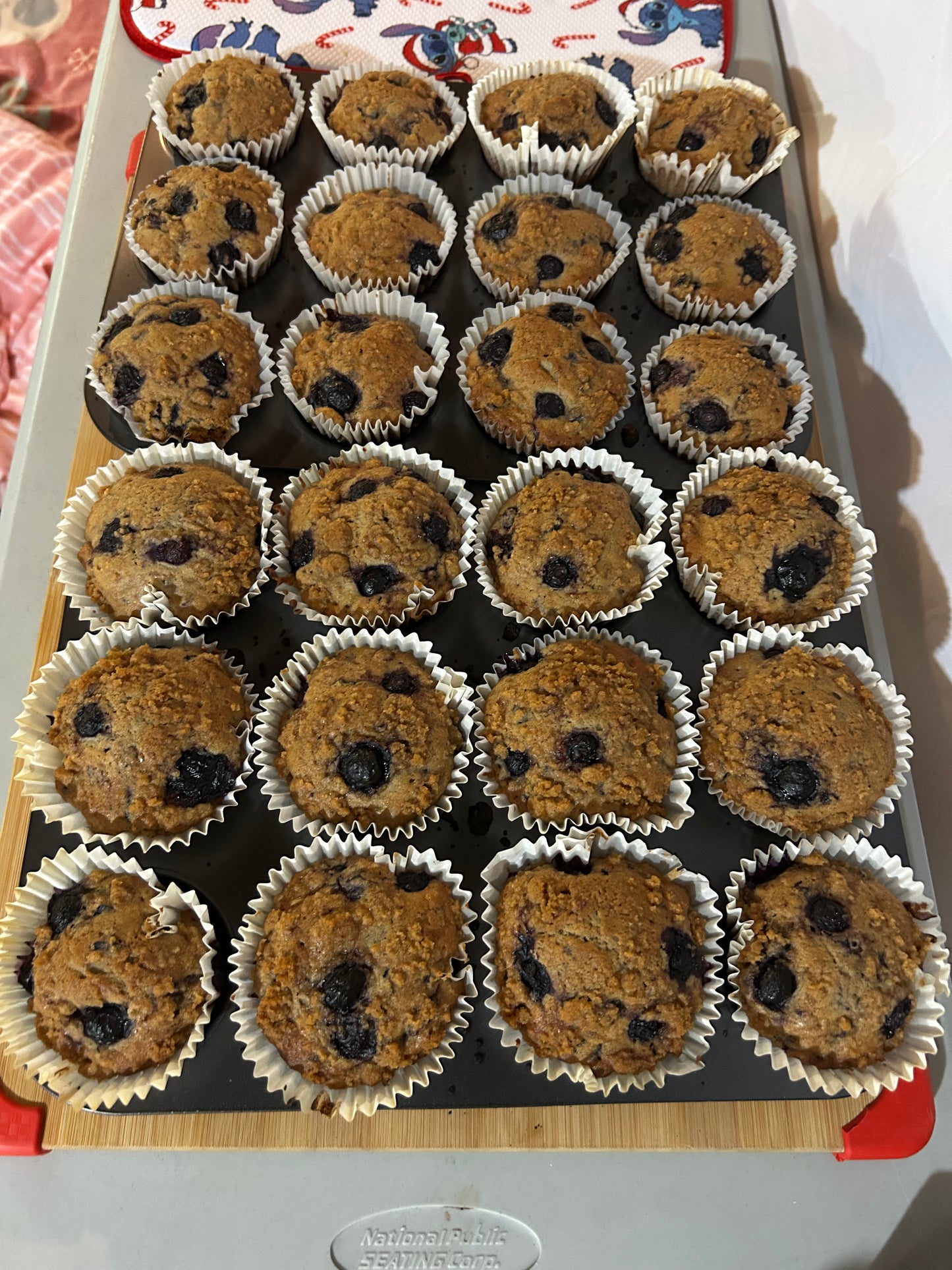 Blueberry muffins