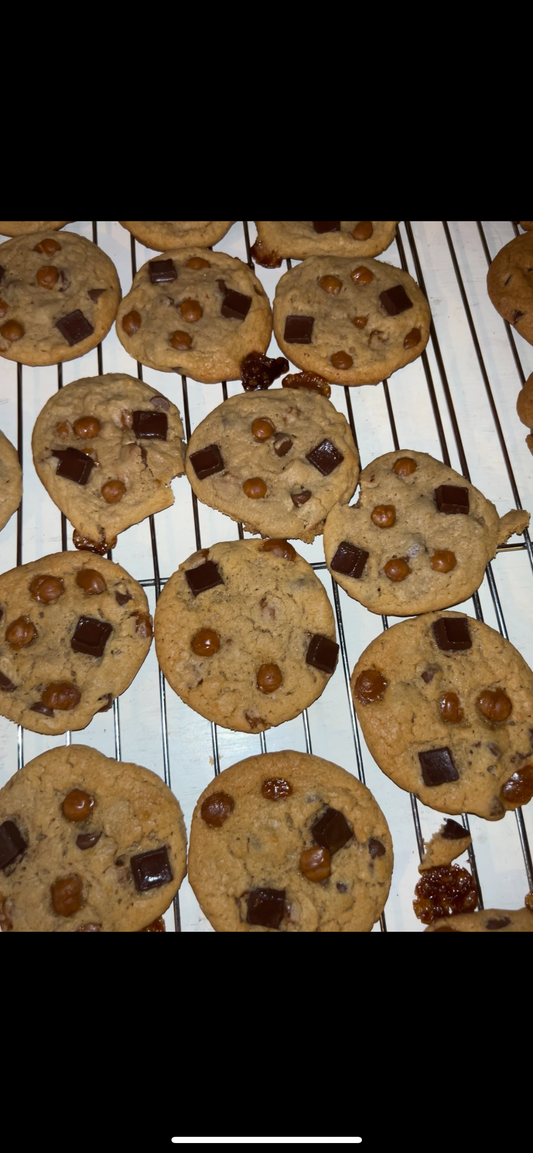 Carmel Chocolate Chip Cookies