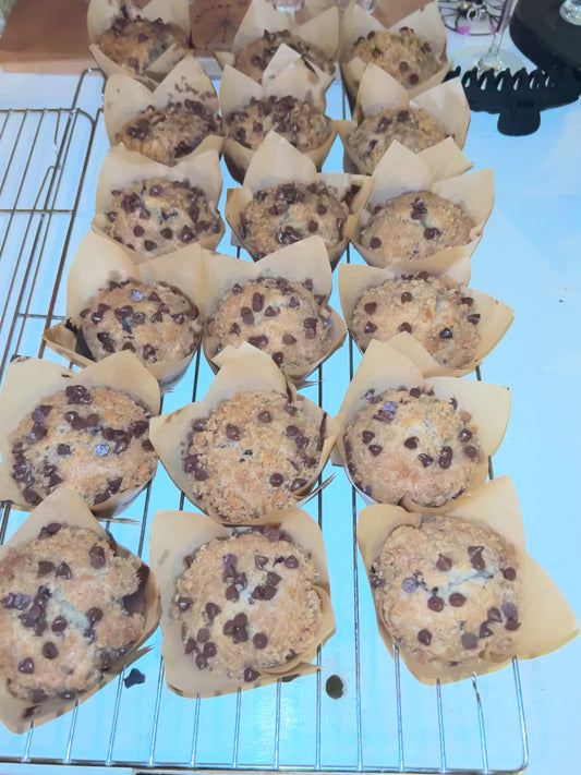 Banana Chocolate Chip Muffins